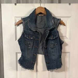 Highway Jeans Blue Denim vest